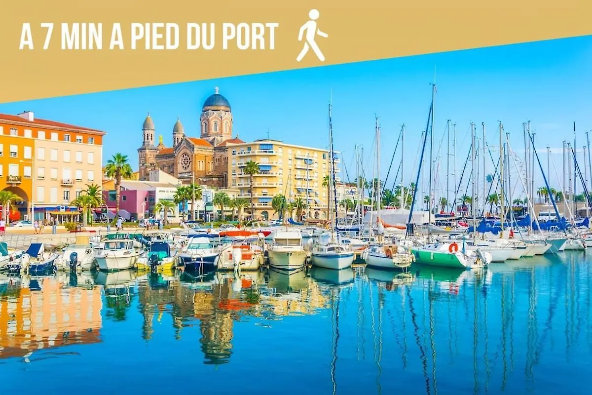 Centre-Ville-Proche Des Plages-Wifi-Clim Saint-Raphael  Apartment
